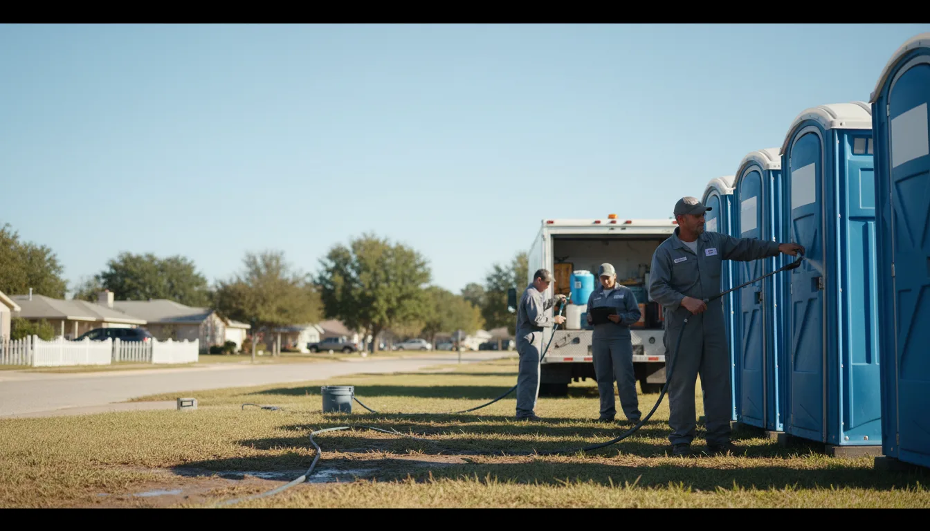 Long-Term Portable Toilet Rental in Waxahachie, TX near me